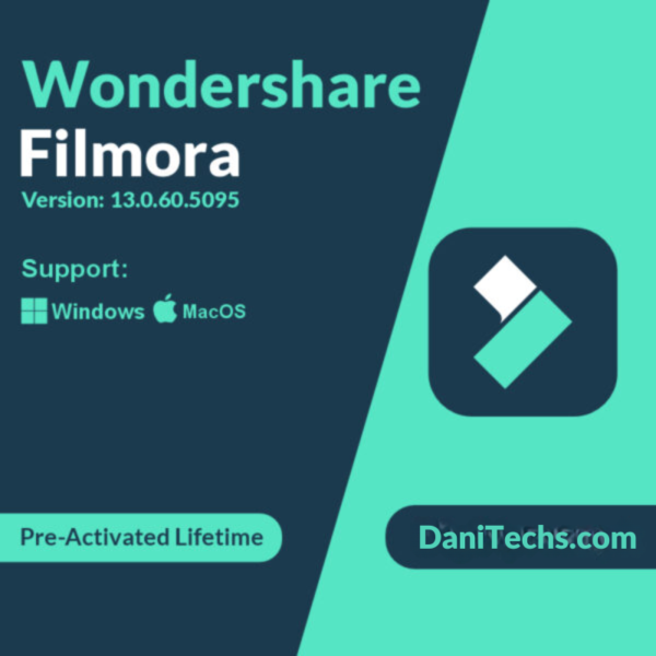Wondershare Filmora 13 Pre-Activated