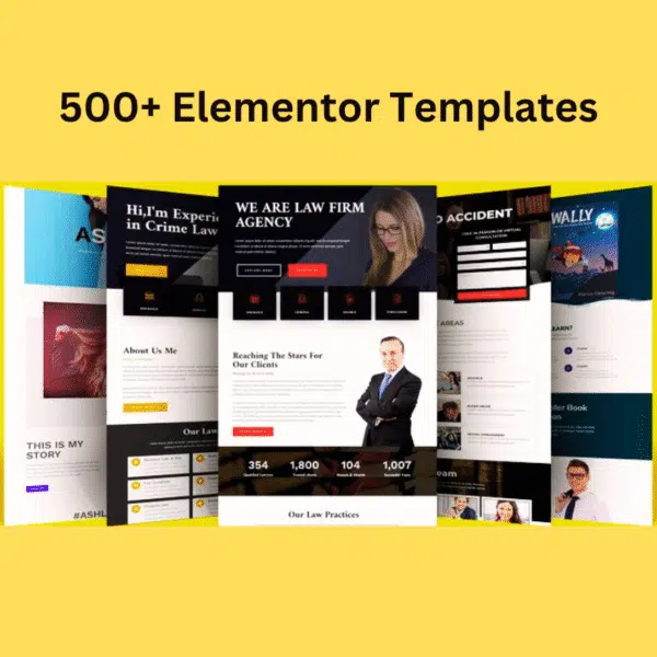 500+ Elementor Template Kits Bundle – Build Stunning Websites Effortlessly!