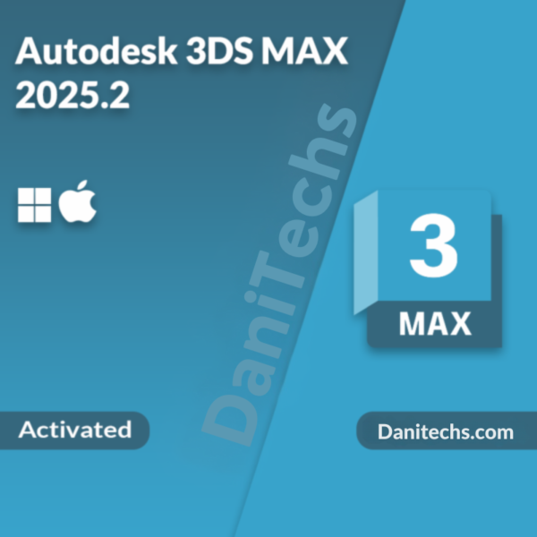 Autodesk 3DS MAX 2025.2 Lifetime Activated