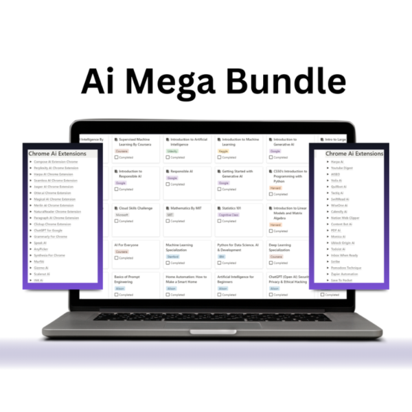 AI Mega Bundle – The Ultimate AI Toolkit for Creativity, Productivity & Automation! 🚀