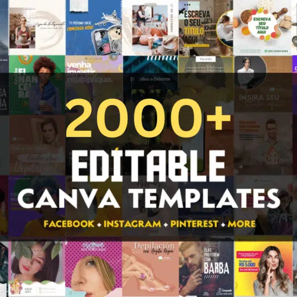 2000+ Canva Templates Bundle
