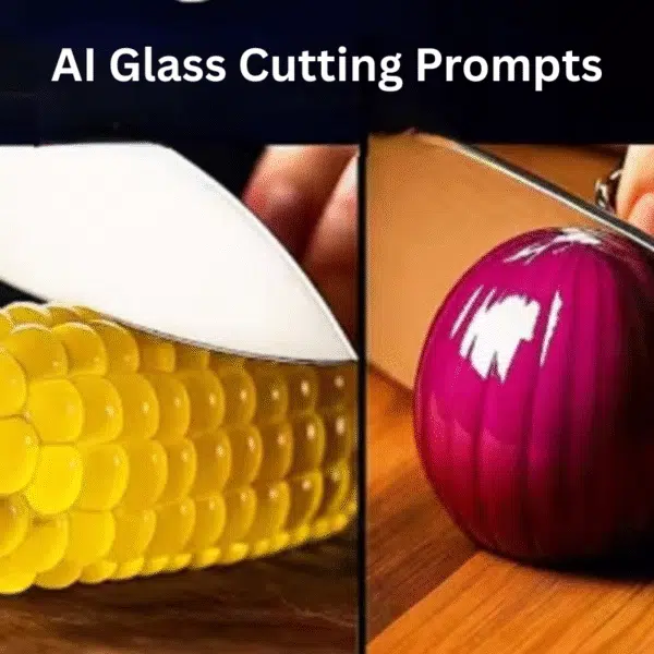 AI Glass Cutting ASMR Vedio 200+ Prompts PDF