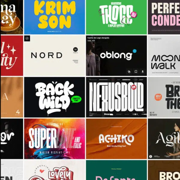 Envato Elements Fonts - Decorative Typos