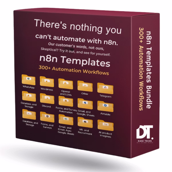 300+ n8n Templates Bundle-Ready-to-Use Automation Workflows