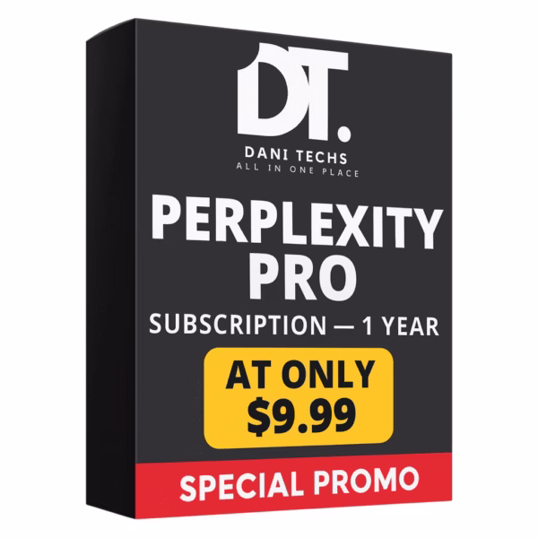 Perplexity Pro 1-Year Subscription – Special Promo Code
